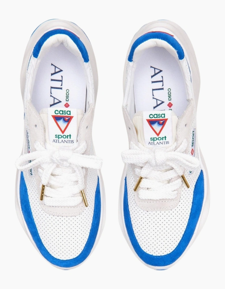 Atlantis Sneaker White Blue Shoes