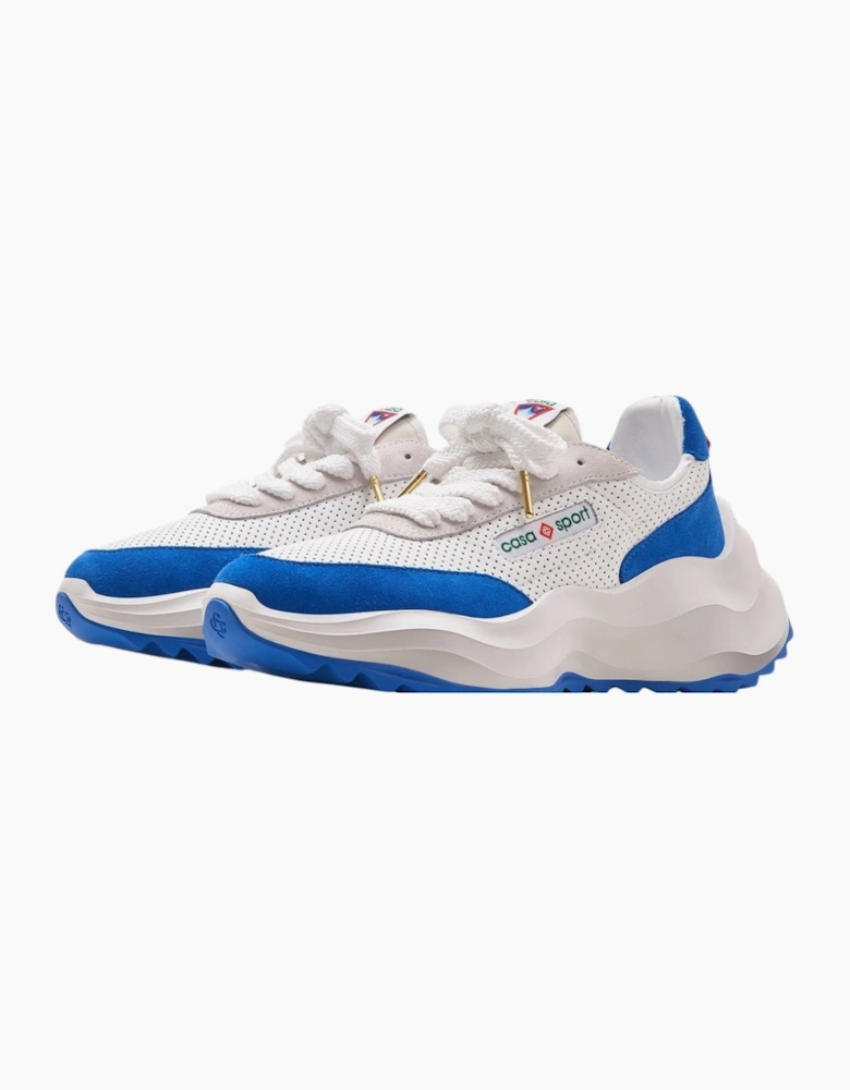 Atlantis Sneaker White Blue Shoes