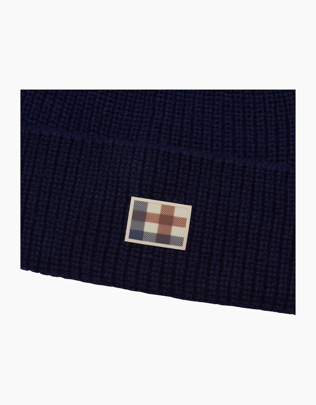 Active Label Navy Blue Beanie Hat