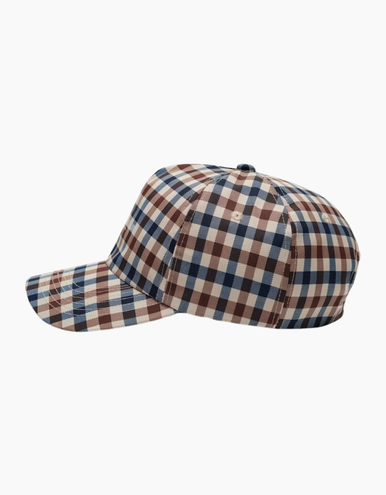 Active Cap Club Check Beige Cap