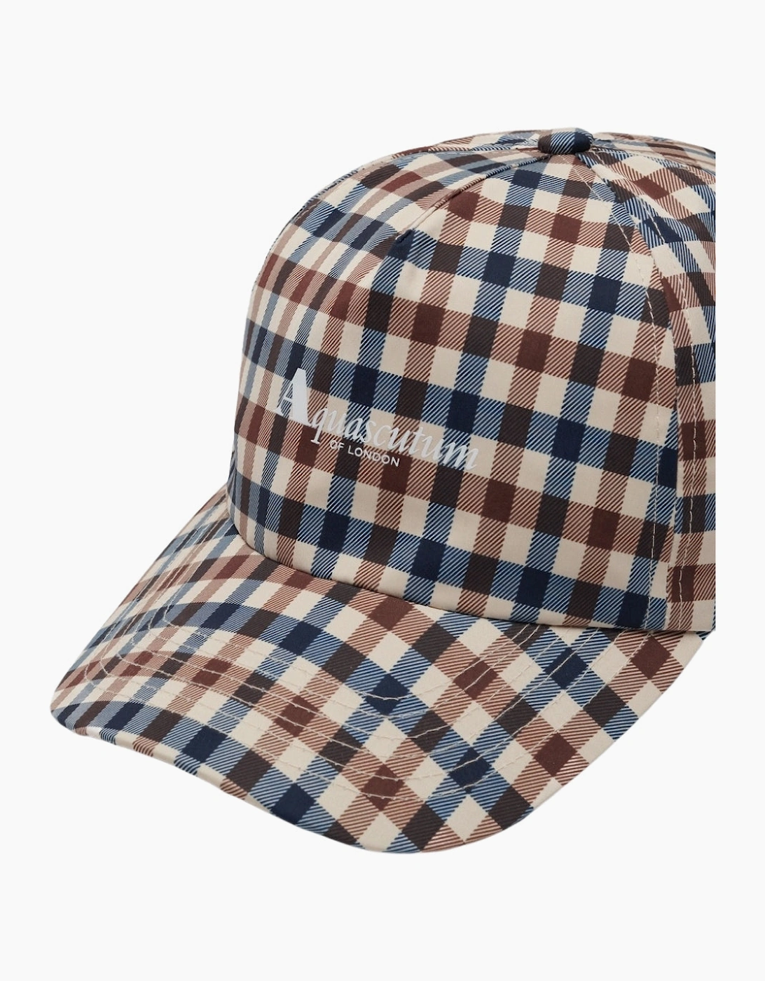 Active Cap Club Check Beige Cap