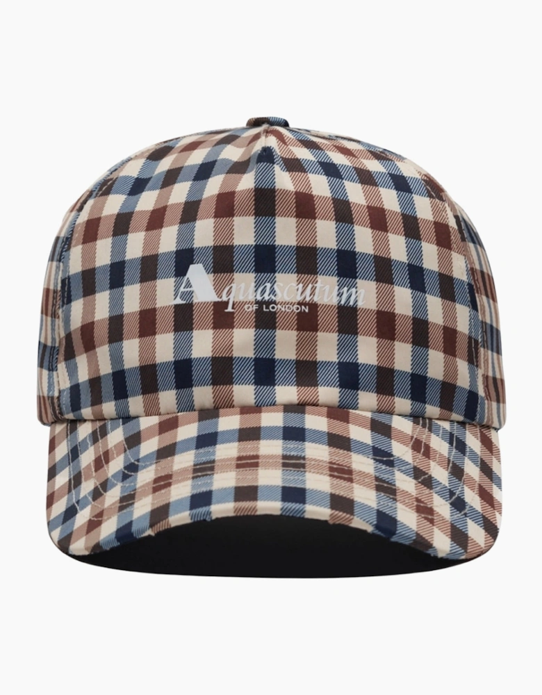 Active Cap Club Check Beige Cap