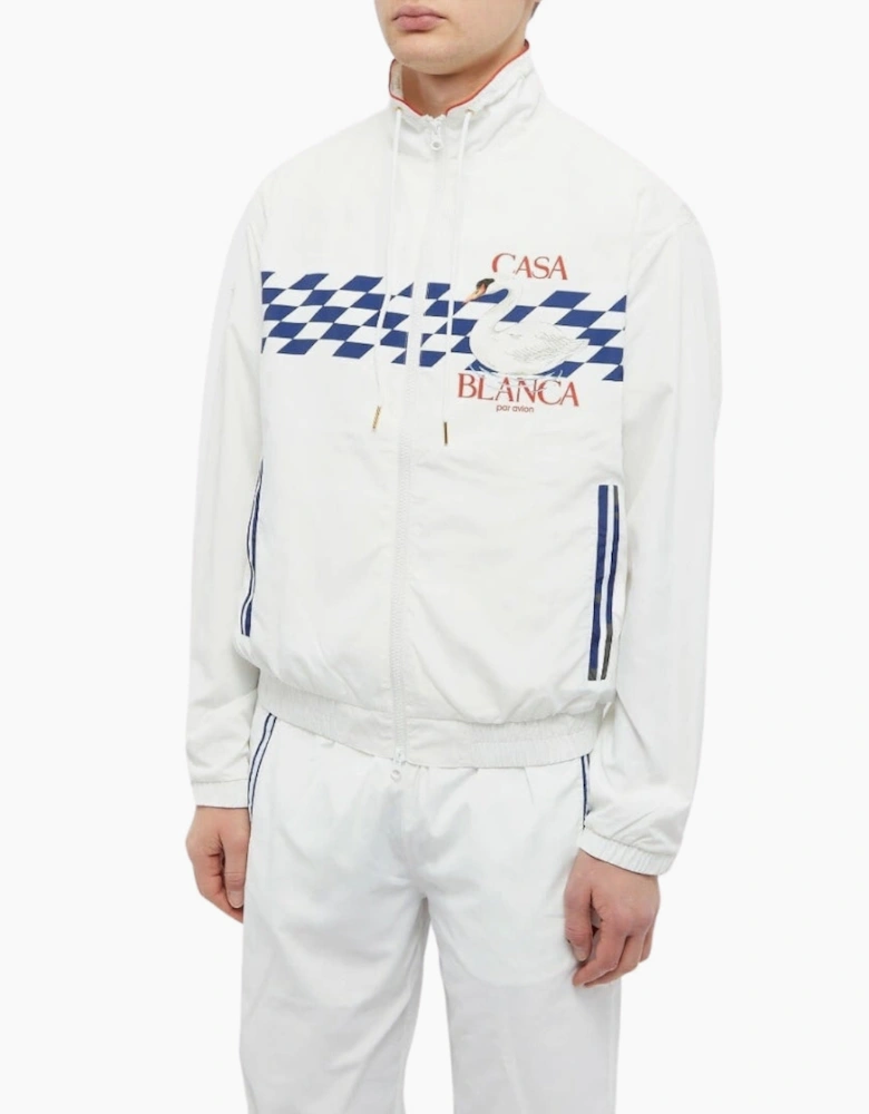 Shell Suit Par Avion White Jacket