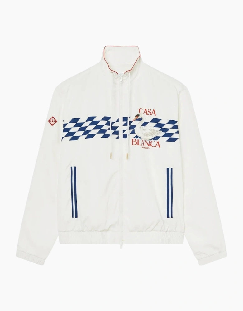 Shell Suit Par Avion White Jacket