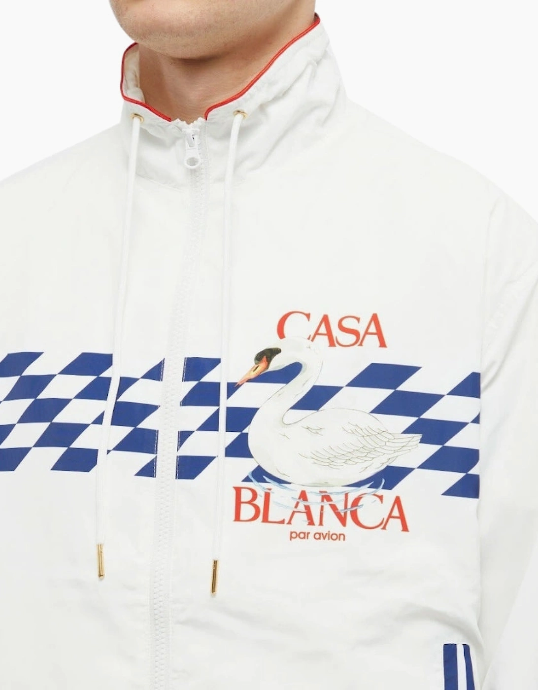 Shell Suit Par Avion White Jacket