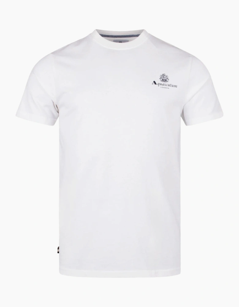 Active Small Logo Optical White T-Shirt