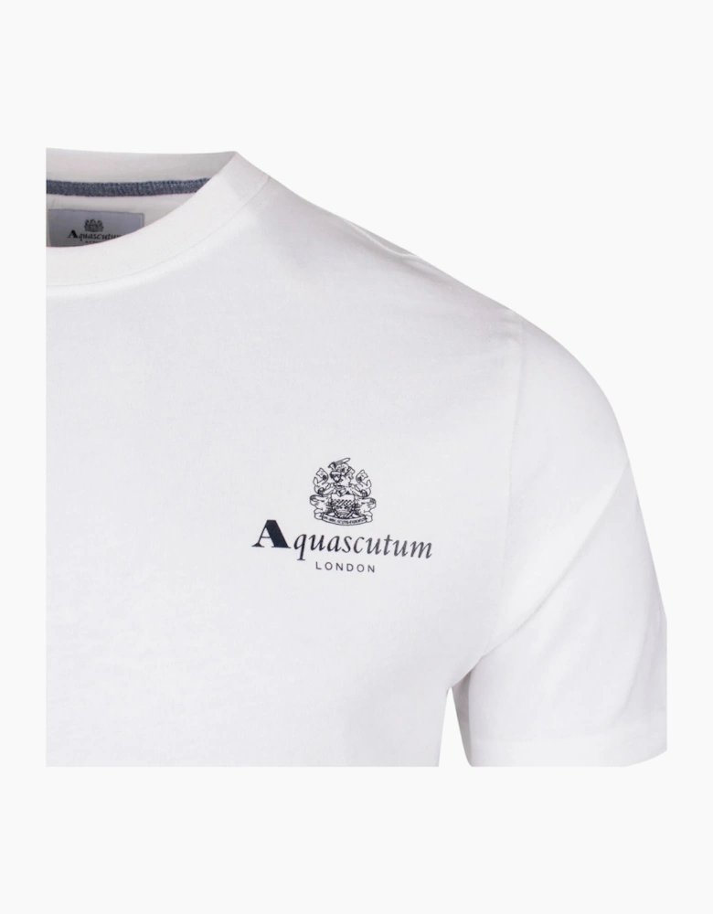 Active Small Logo Optical White T-Shirt