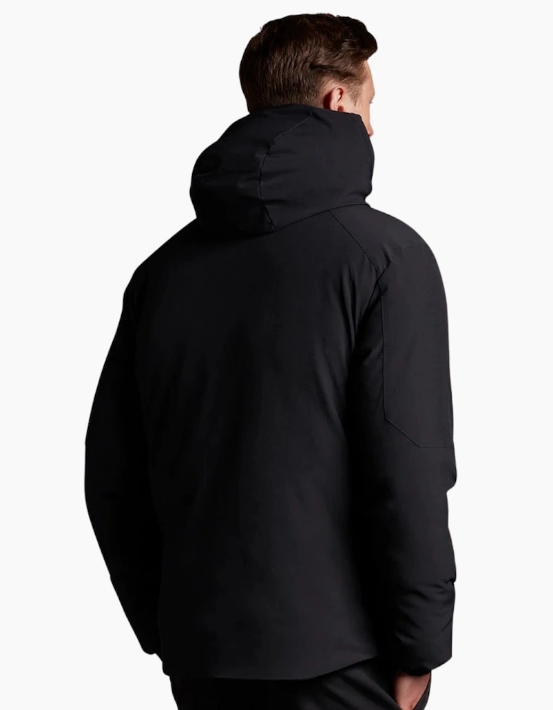 Lyle & Scott Black Cover Up Puffer Jacket