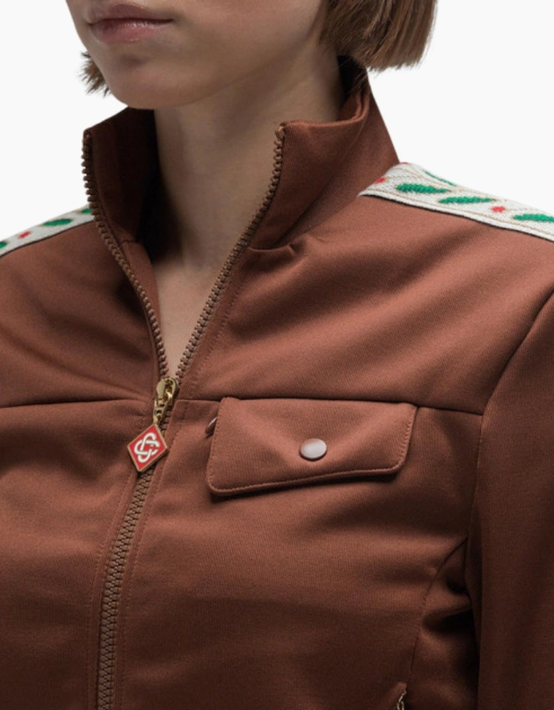 Laurel Track Top Brown Jackets