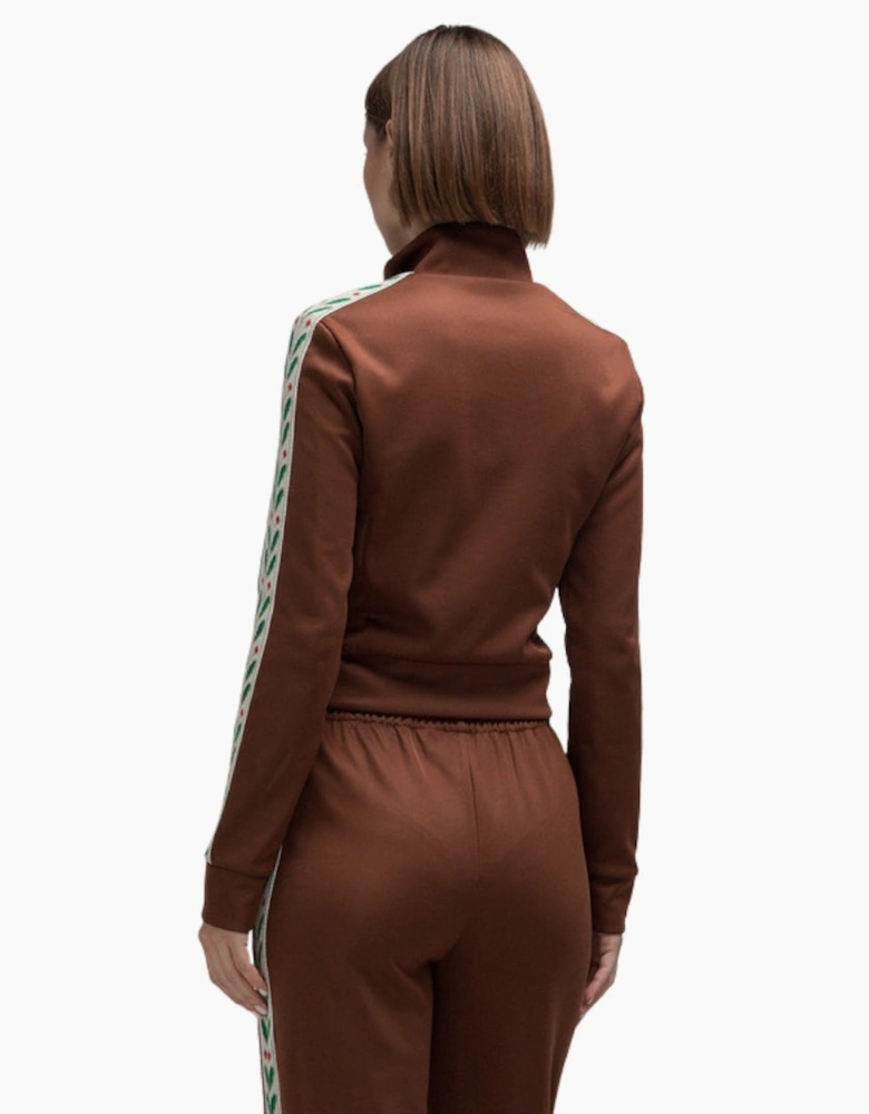 Laurel Track Top Brown Jackets