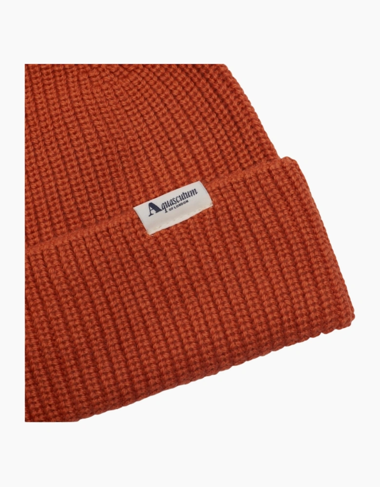 Active Label Rust Orange Beanie