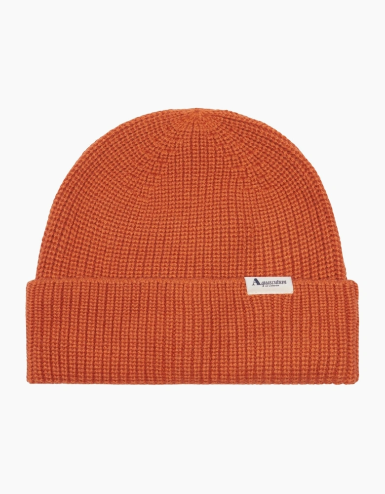 Active Label Rust Orange Beanie