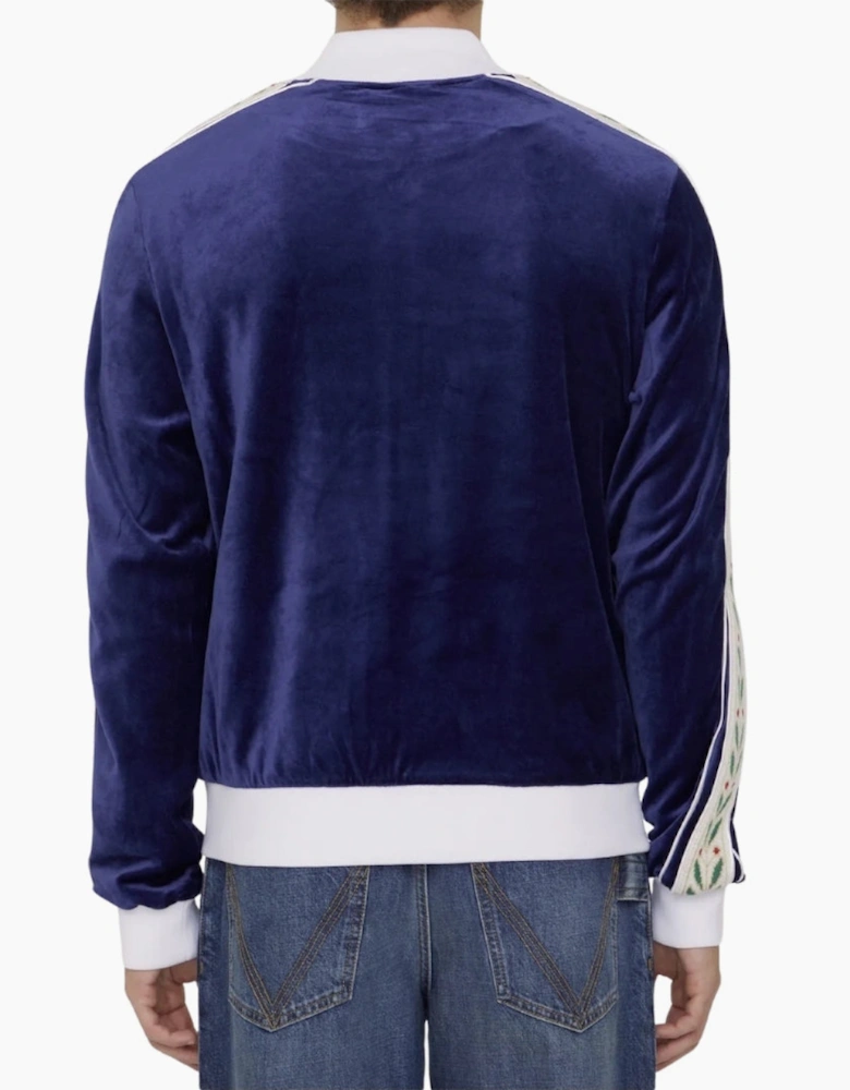 Laurel Track Top Navy Blue Jackets