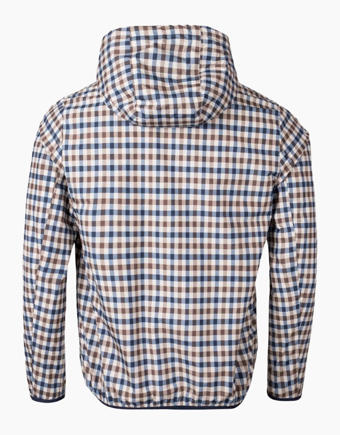 Active Sailor Check Reversible Navy Blue Jacket