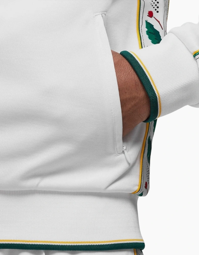 Seasonal Laurel Track Top White Jackets