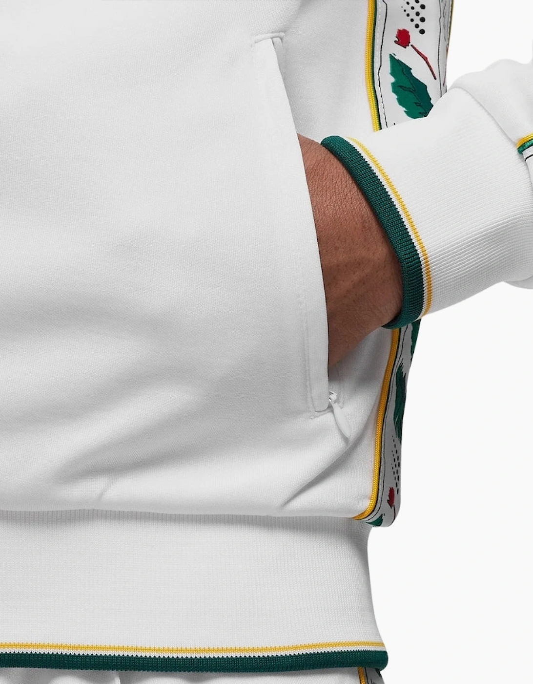 Seasonal Laurel Track Top White Jackets