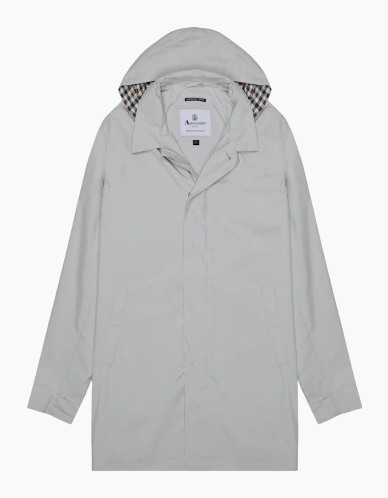 Active Packable Trench Antarctica Grey Jacket