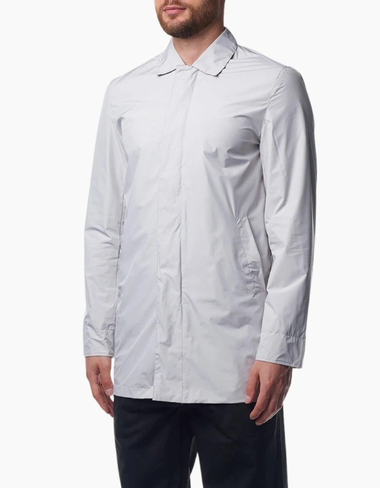 Active Packable Trench Antarctica Grey Jacket