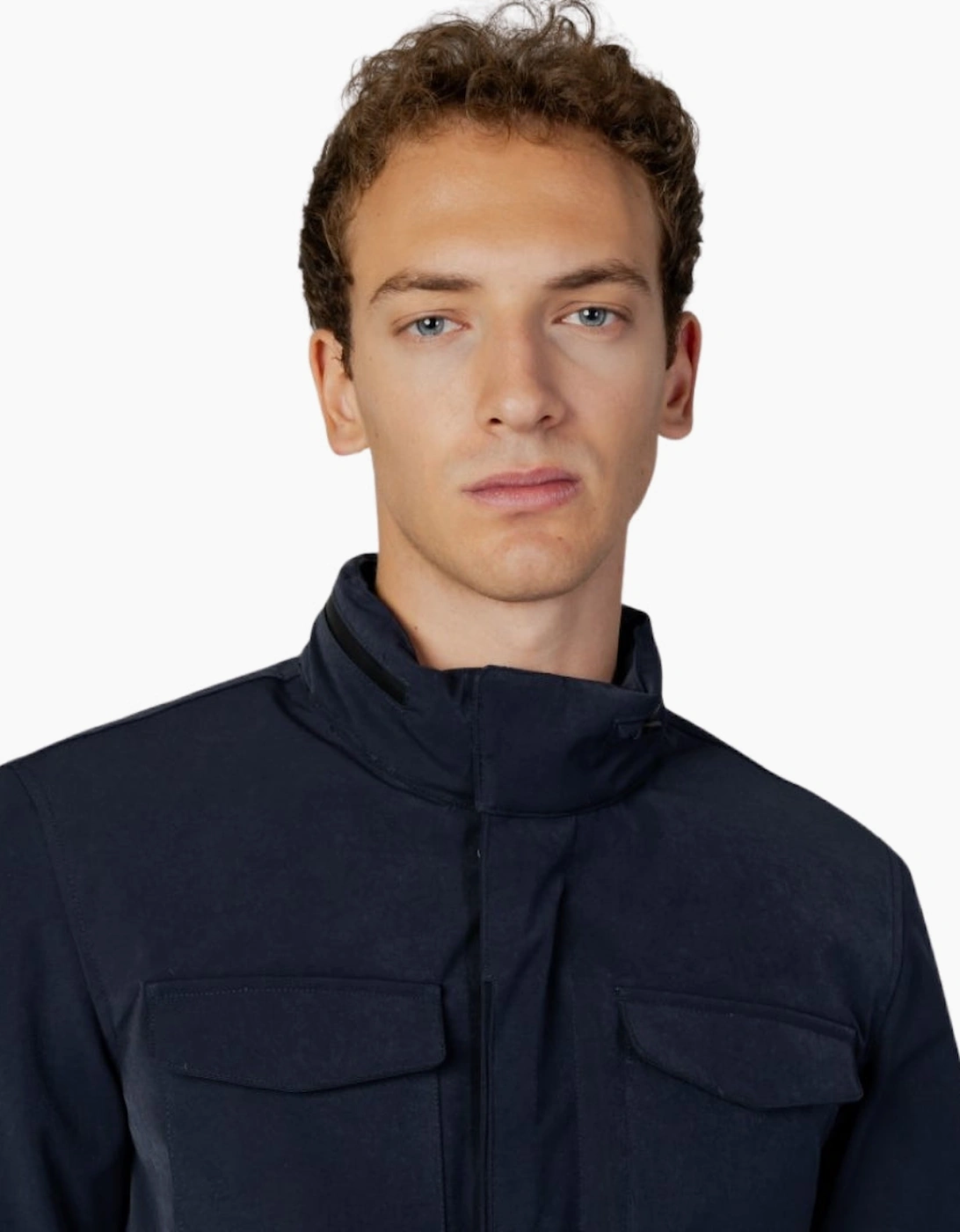Active Navy Blue Field Jacket