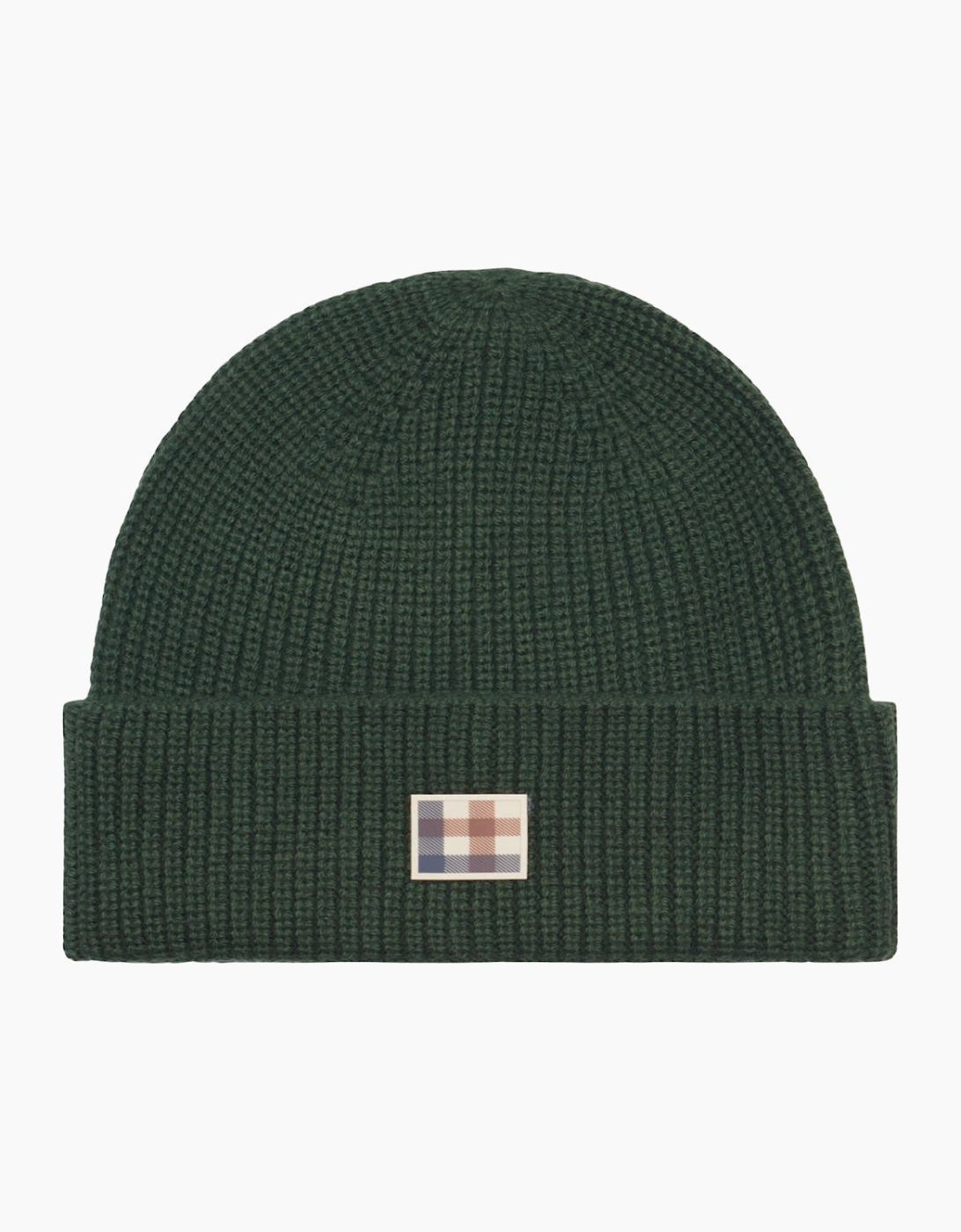 Aquascutum Men's Aquascutum Active Label Army Green Beanie