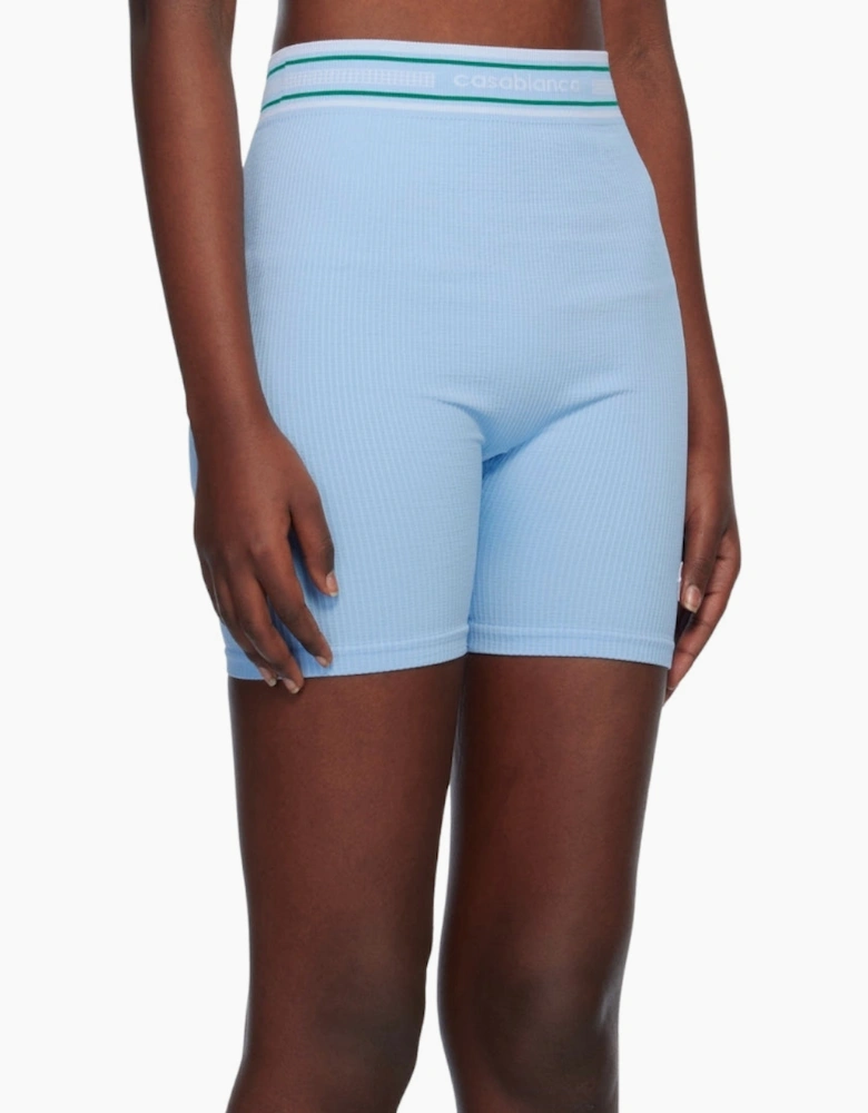 Seamless Shorts Pale Blue Shorts