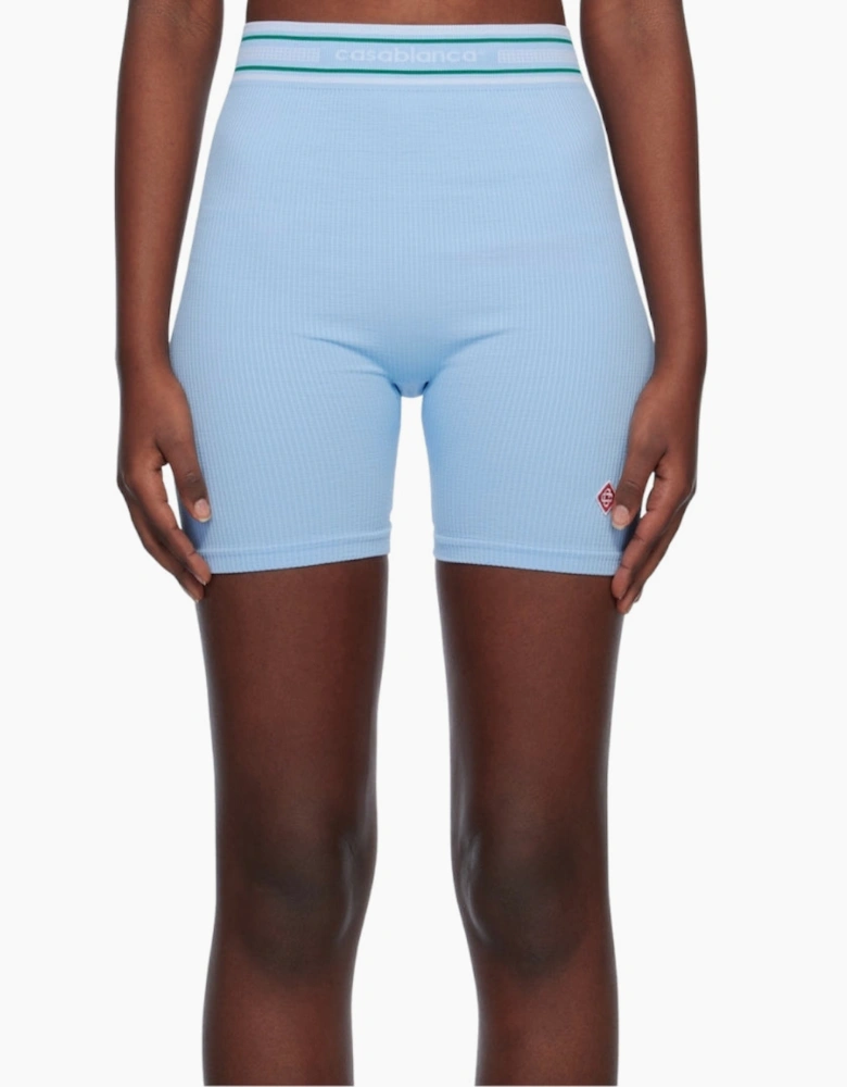 Seamless Shorts Pale Blue Shorts