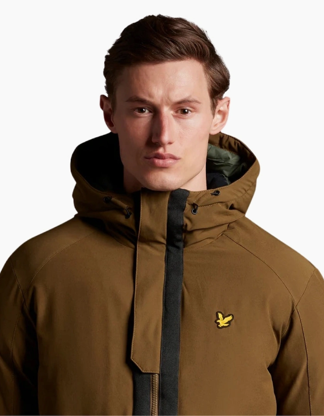 Lyle & Scott Cover Up Green Puffer Jacket