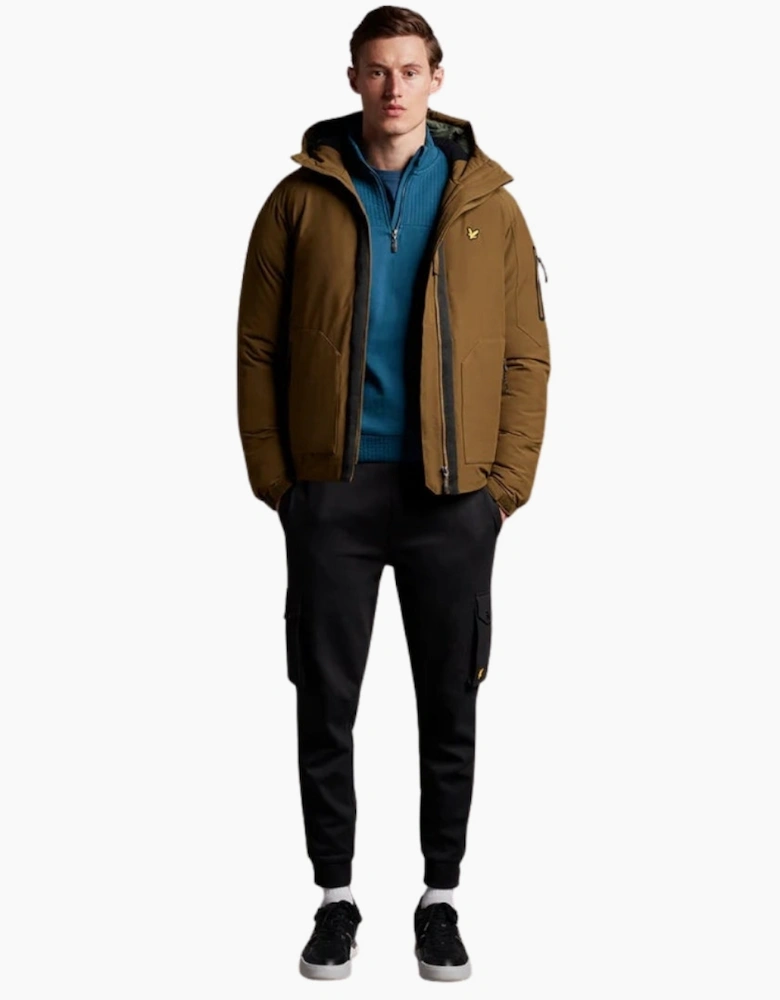 Lyle & Scott Cover Up Green Puffer Jacket