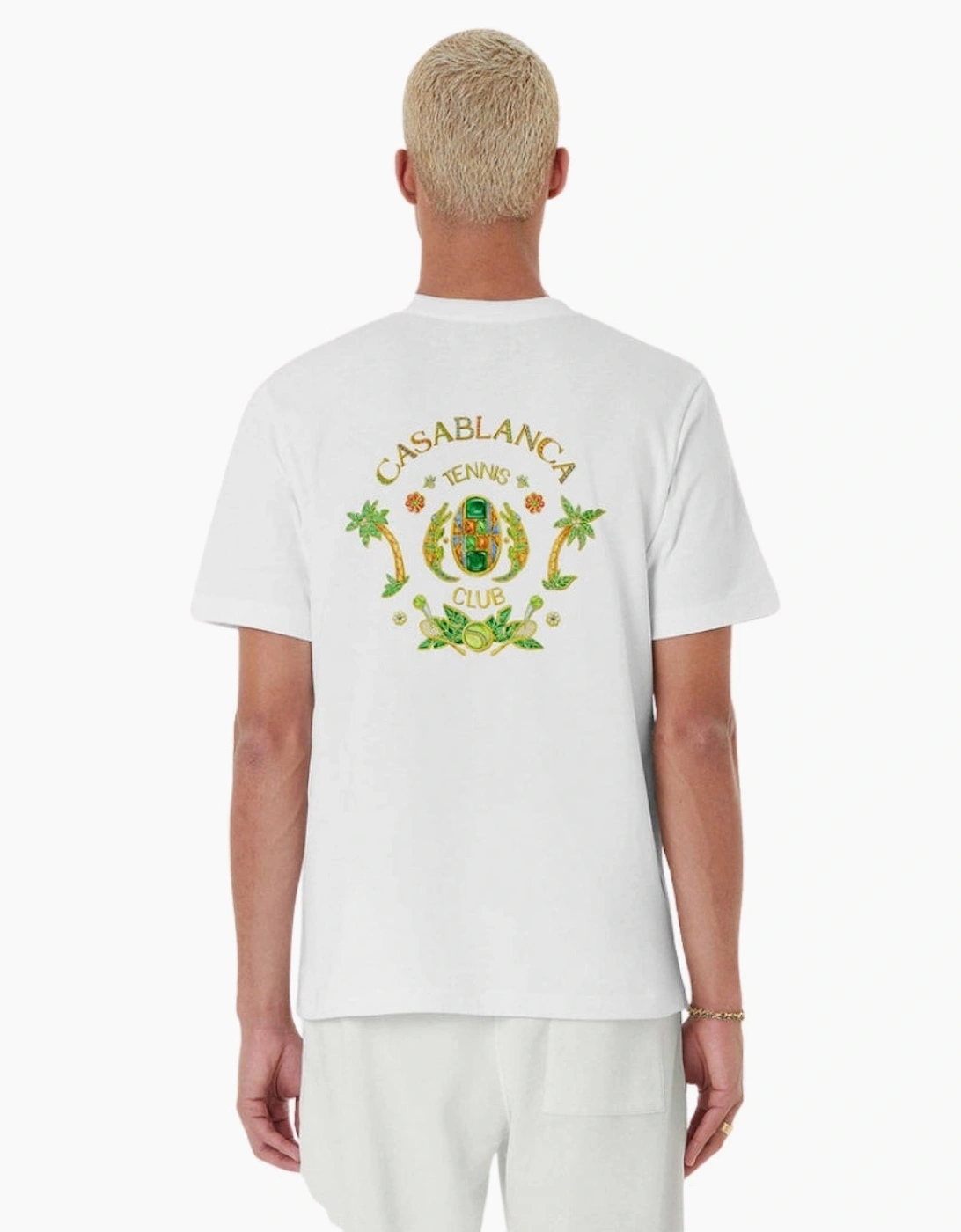 Joyaux D'Afrique Tennis Club White T-Shirt