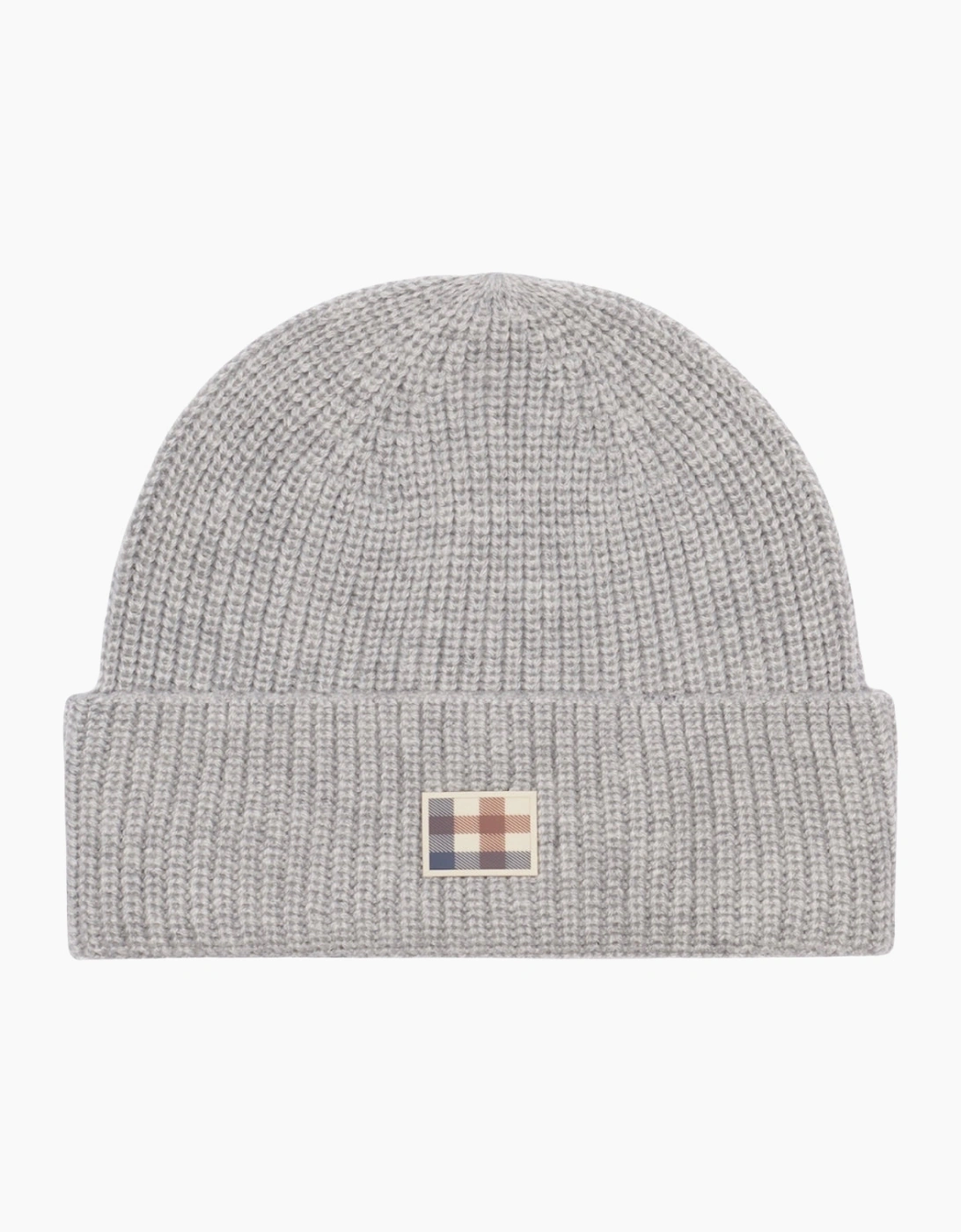 Active Label Light Melange Grey Beanie Hat, 3 of 2