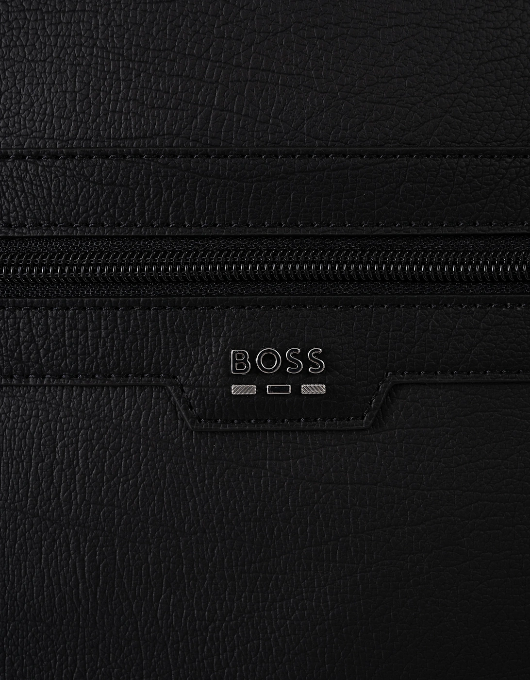 BOSS Orange Lewy Mens Faux Leather Backpack - Black 001