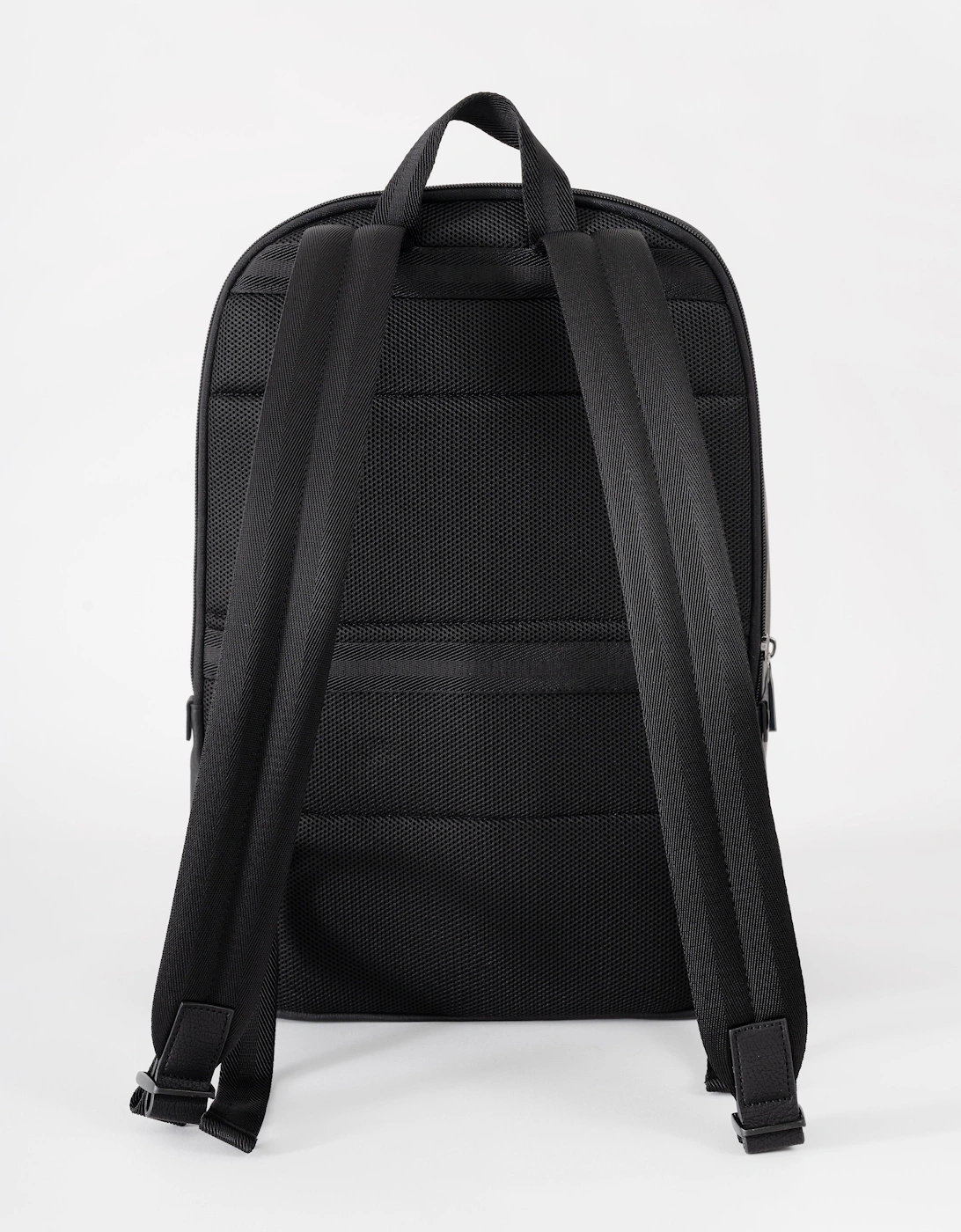 BOSS Orange Lewy Mens Faux Leather Backpack - Black 001