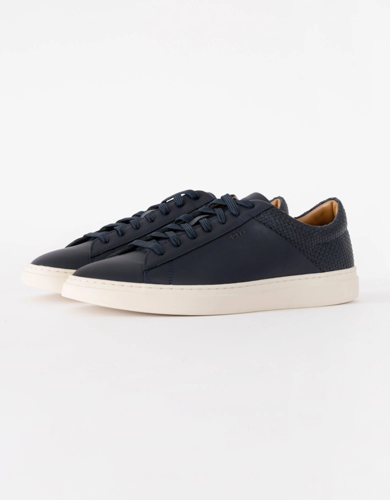 BOSS Orange Kieran Tenn Lwvpu Mens Trainers - Dark Blue 401