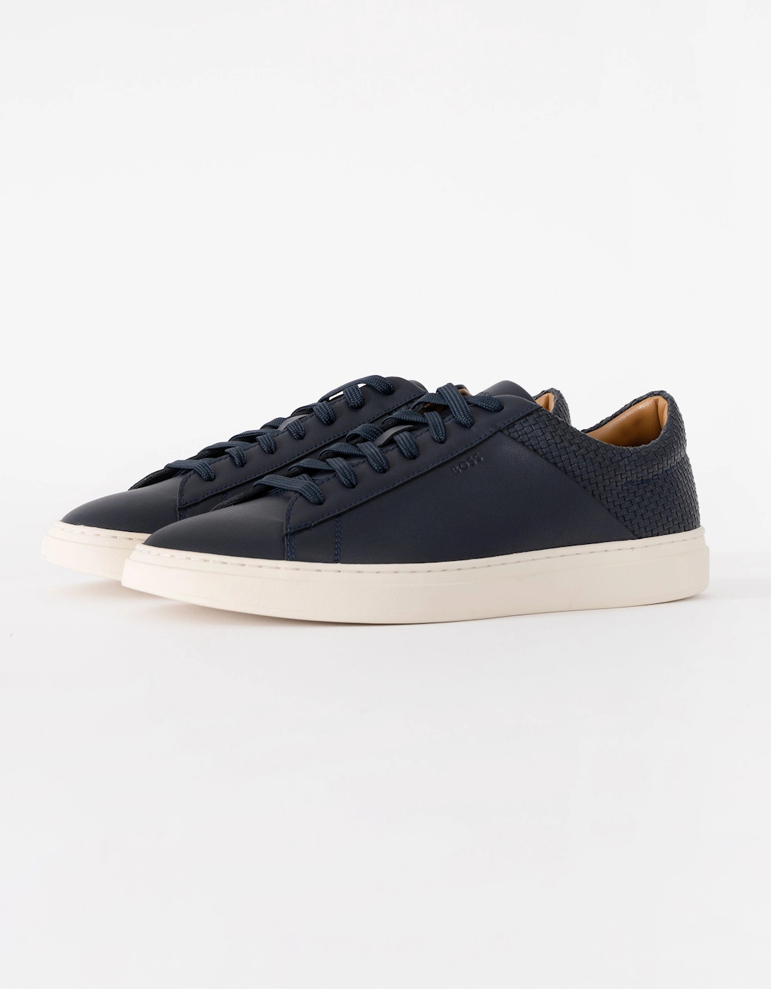 BOSS Orange Kieran Tenn Lwvpu Mens Trainers - Dark Blue 401, 7 of 6