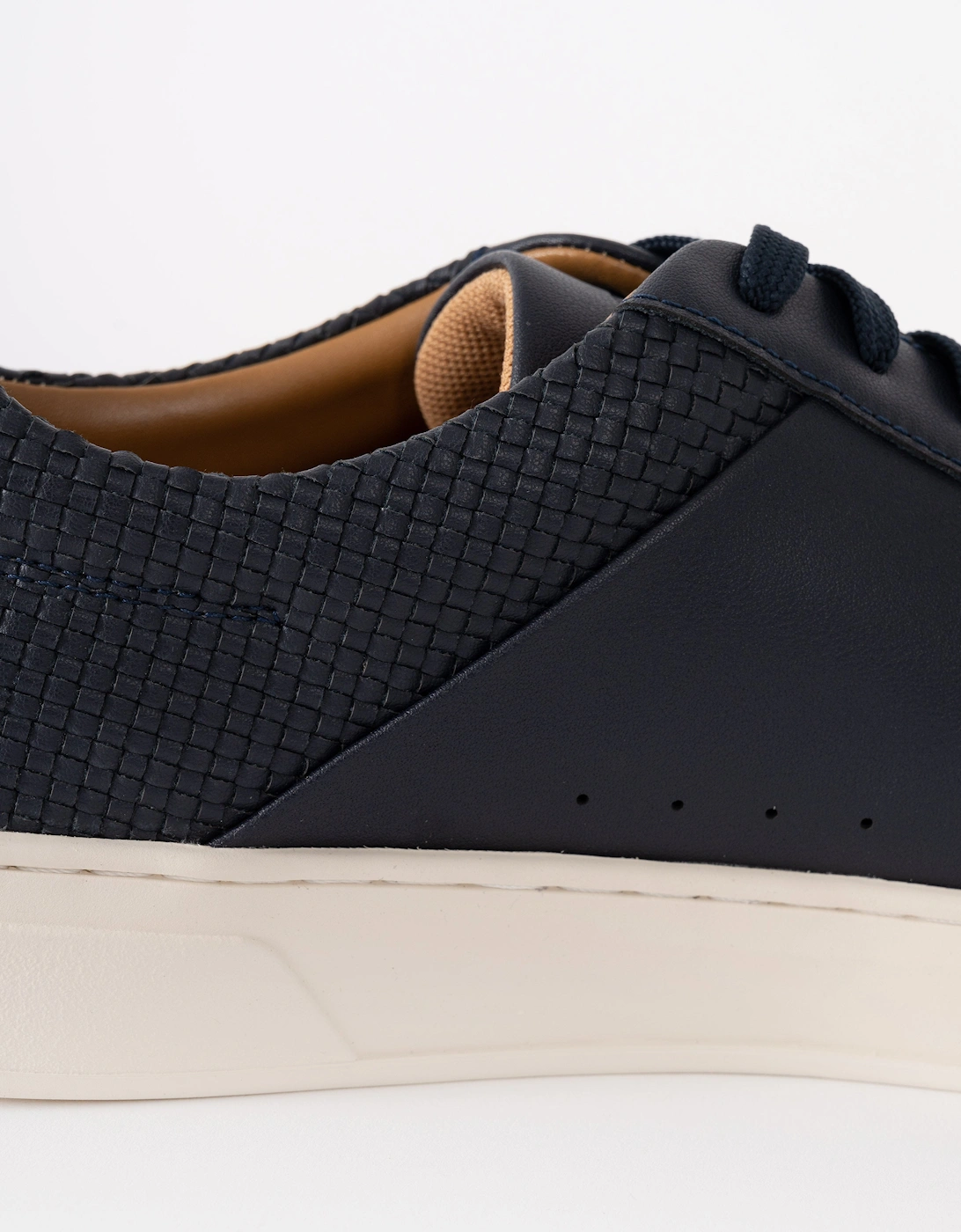 BOSS Orange Kieran Tenn Lwvpu Mens Trainers - Dark Blue 401