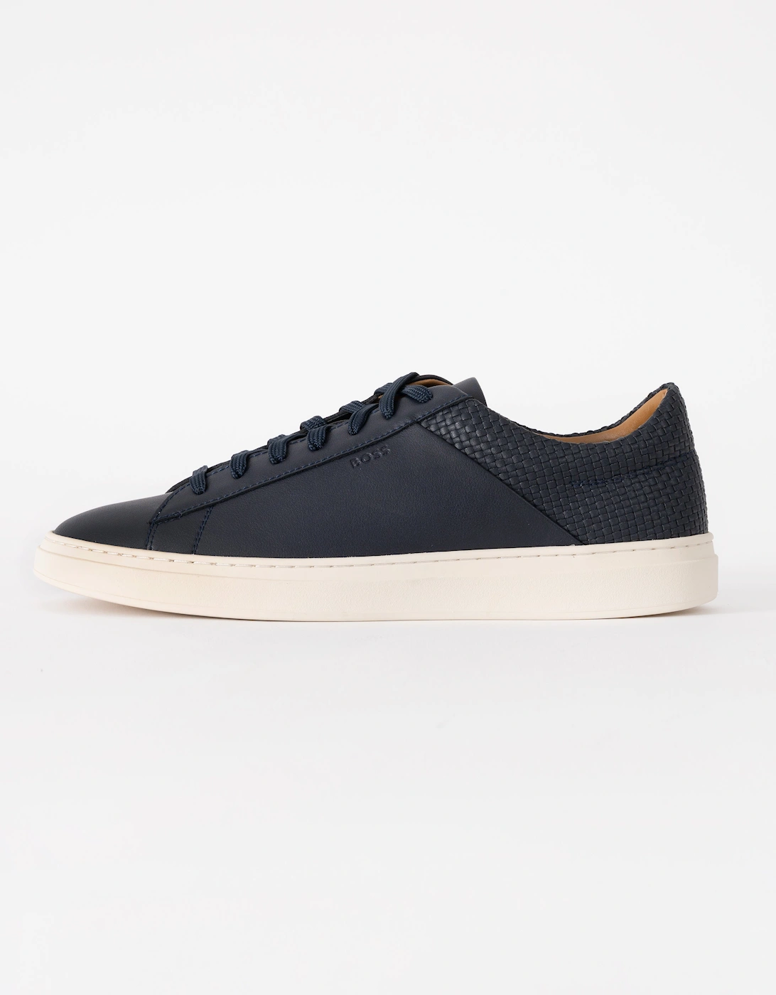 BOSS Orange Kieran Tenn Lwvpu Mens Trainers - Dark Blue 401