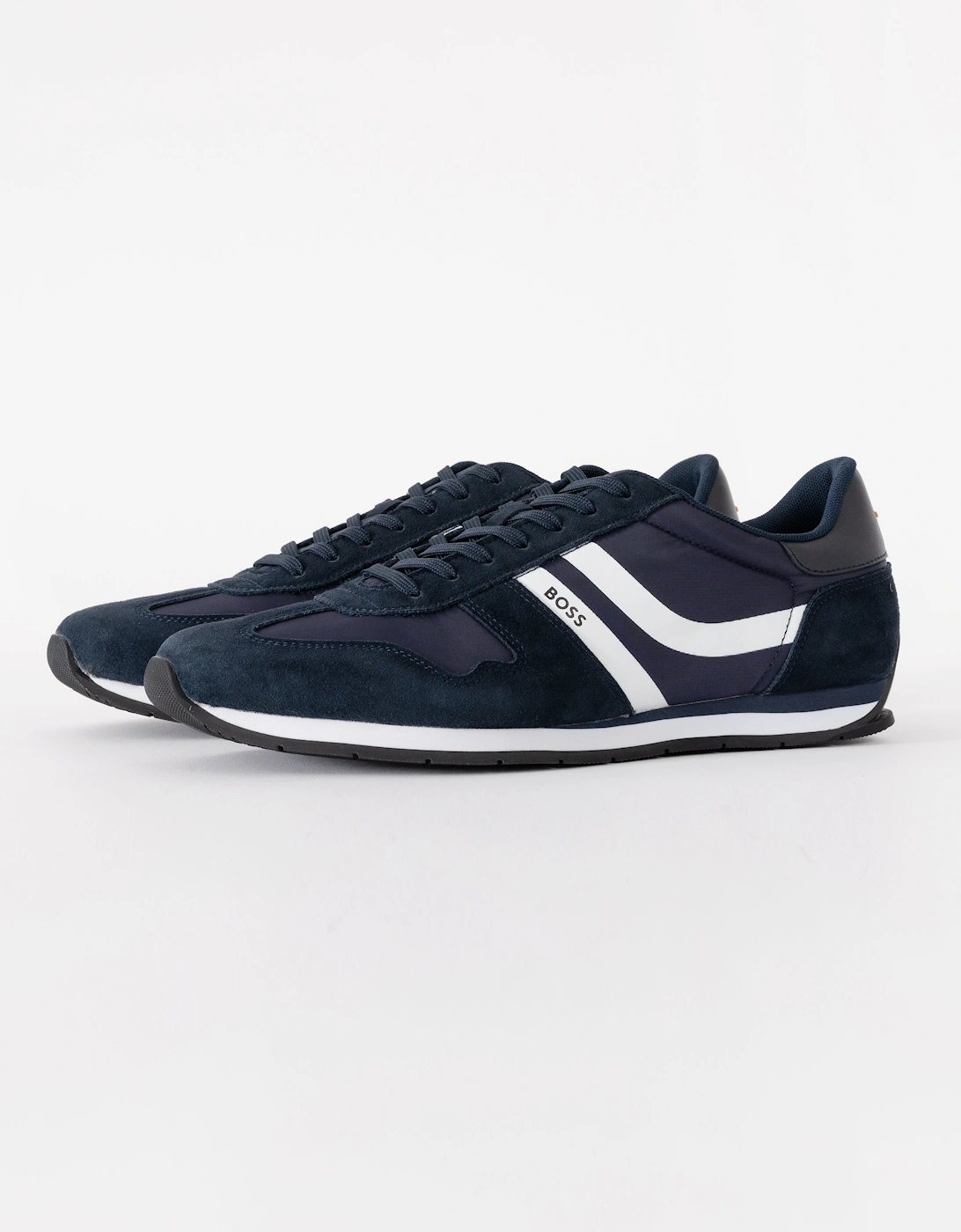 BOSS Orange Levon Runn Nymi Mens Trainers - Dark Blue 401, 7 of 6
