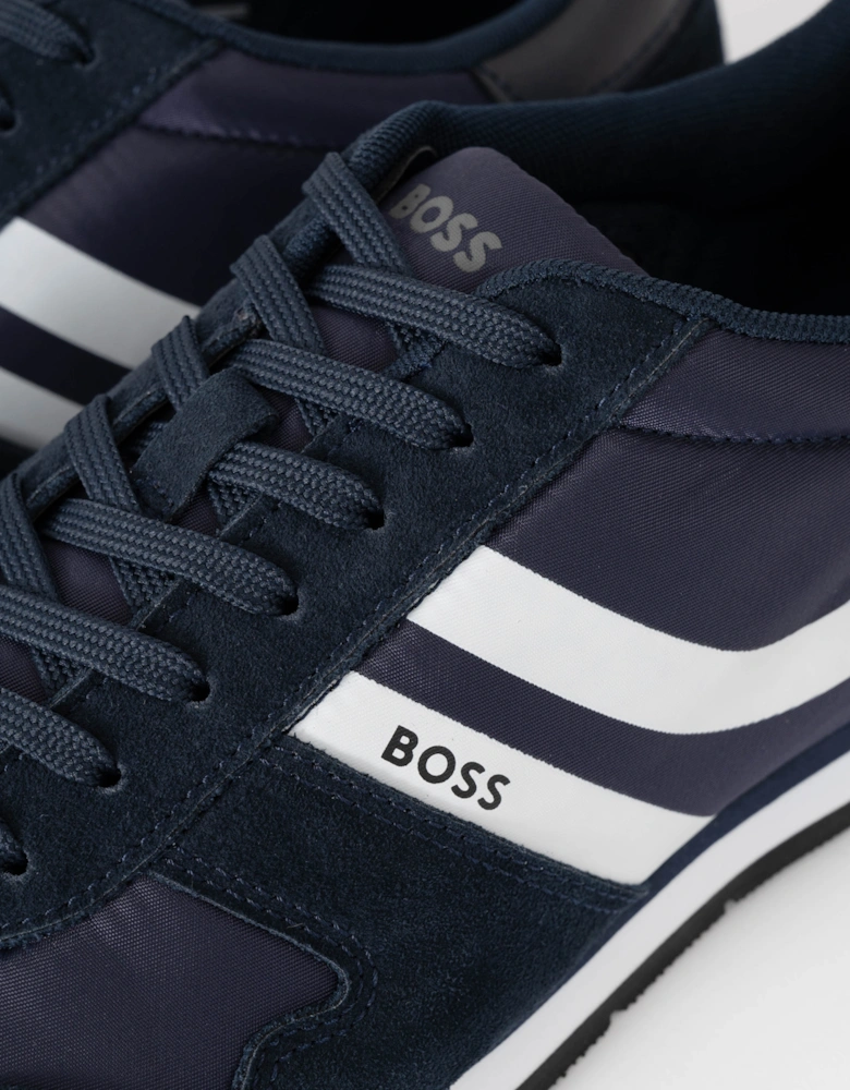 BOSS Orange Levon Runn Nymi Mens Trainers - Dark Blue 401