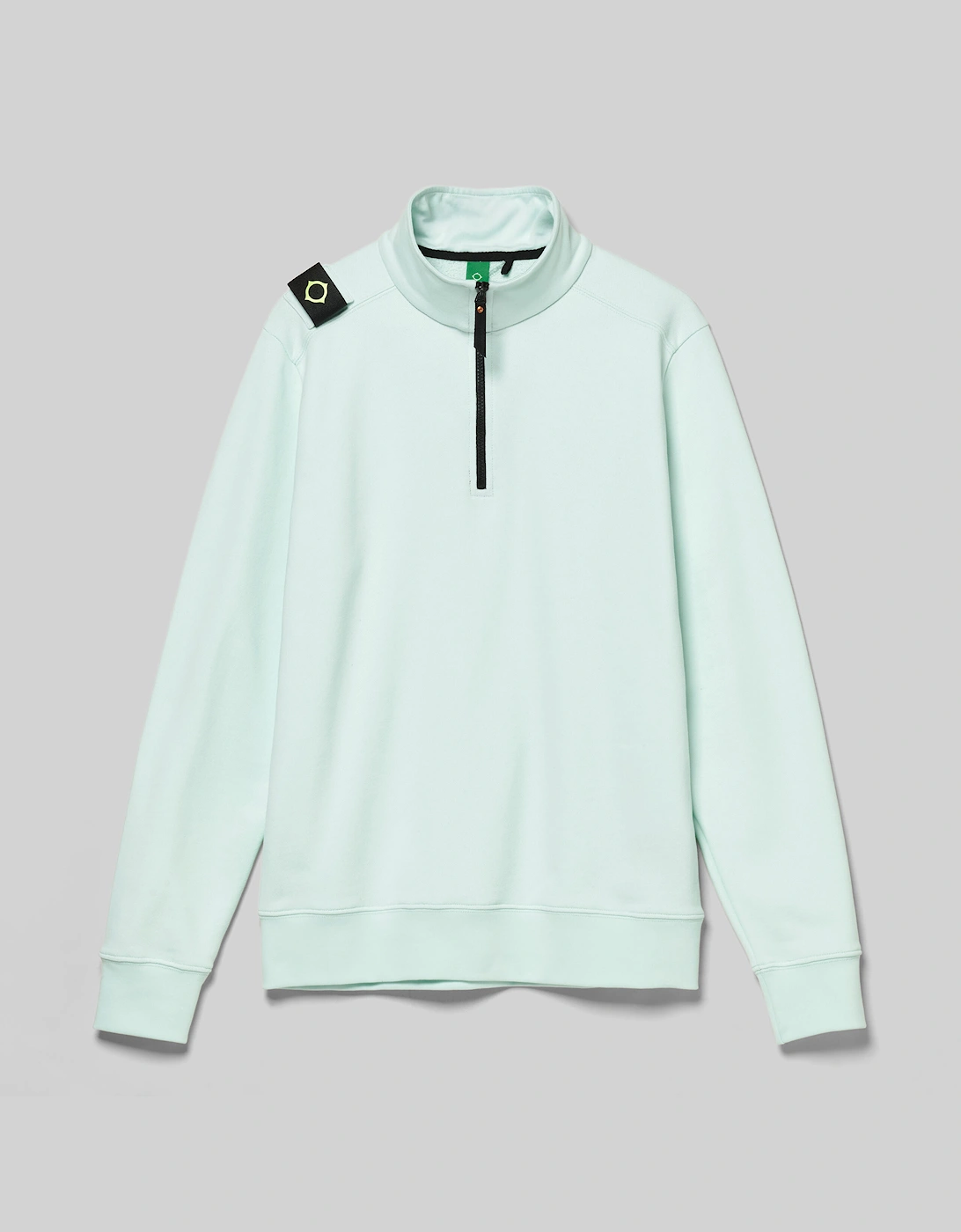 Ma.Strum Ma.Strum Men's Mastrum Quarter-Zip Sweatshirt - Frost - Blue
