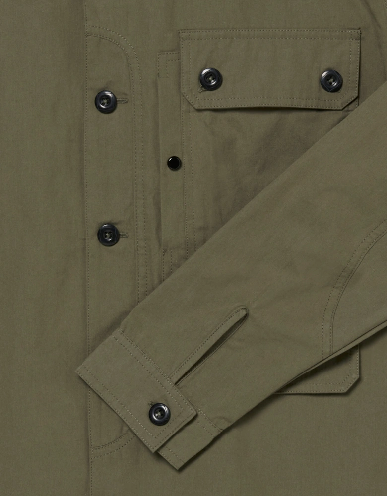 Mastrum Terpene Utility Overshirt - Bronze Green