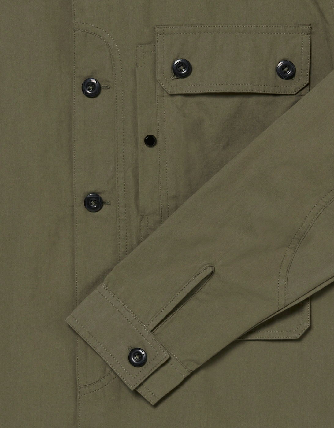 Mastrum Terpene Utility Overshirt - Bronze Green