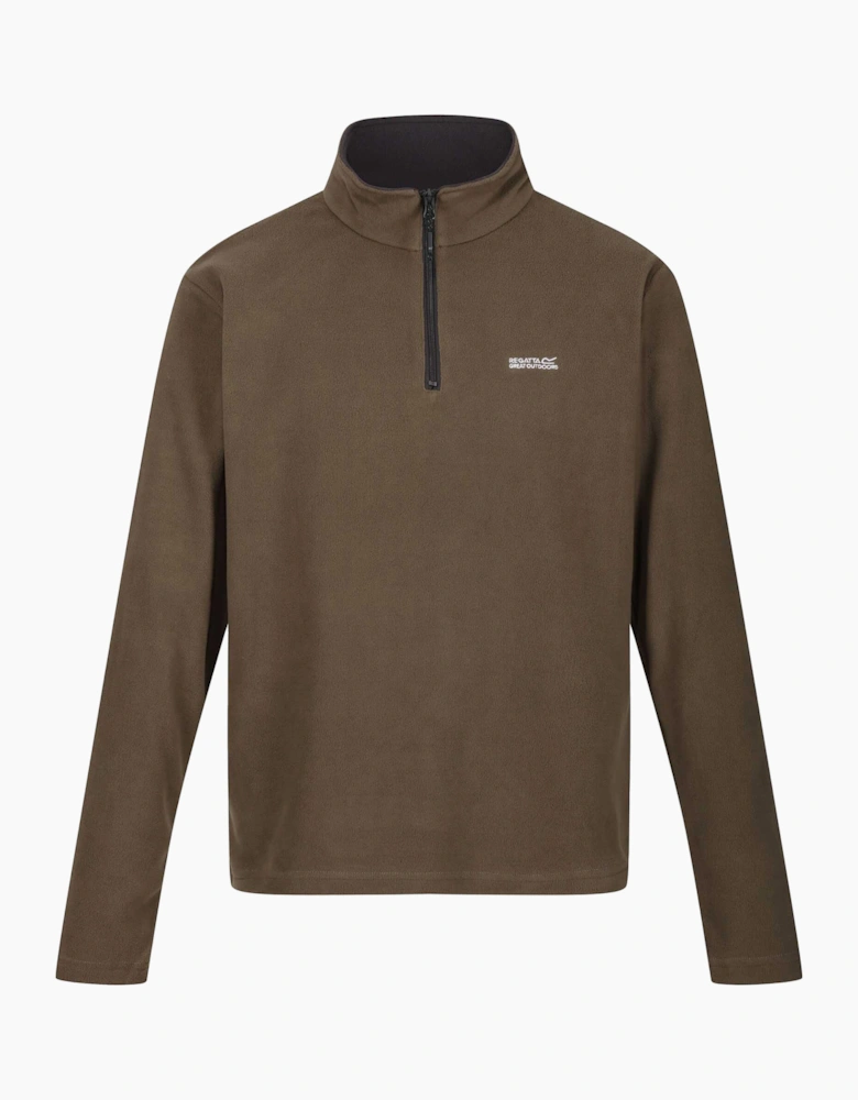 Great Outdoors Mens Thompson Half Zip Fleece Top