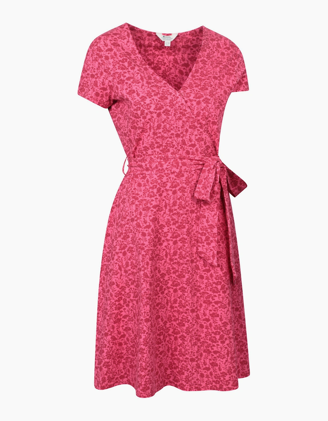 Mountain Warehouse Womens/Ladies Santorini Flower Jersey Wrap Dress