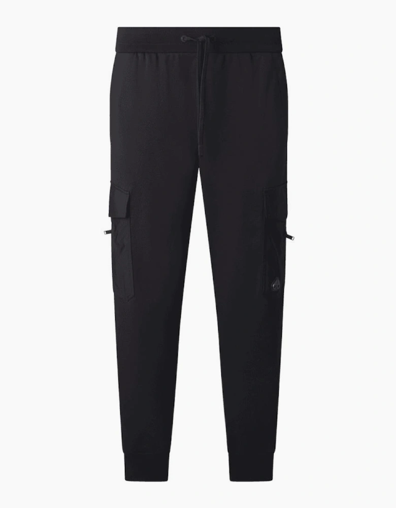 Dalon Utility Crew Neck Black Cargo Tracksuit