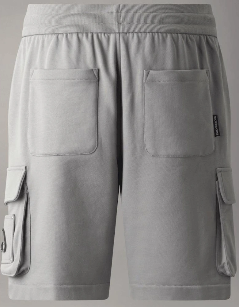 Cotton Hartsfield Industry Grey Cargo Shorts