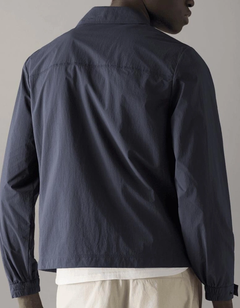 TopFlight Nylon Navy Overshirt Jacket