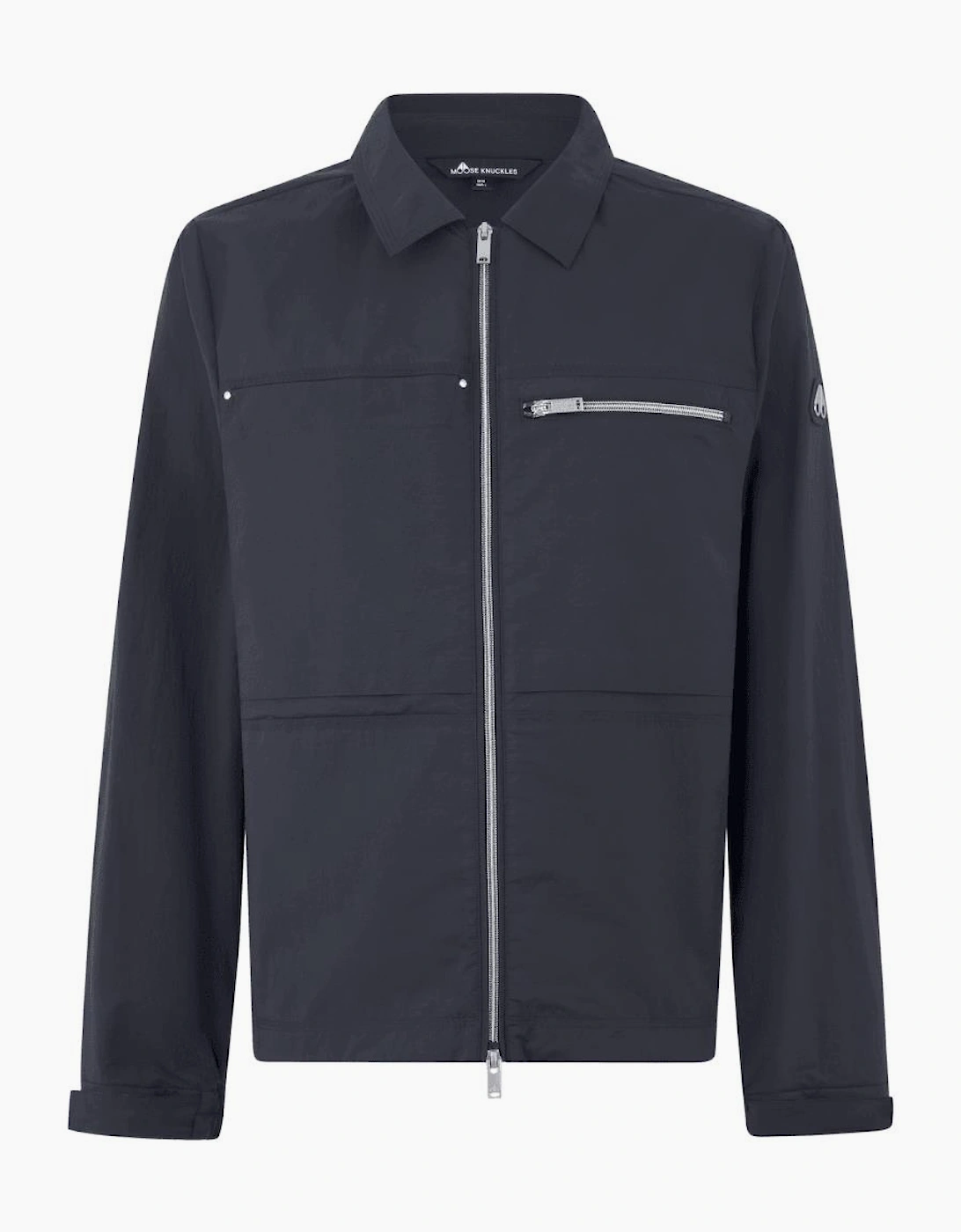 TopFlight Nylon Navy Overshirt Jacket, 5 of 4