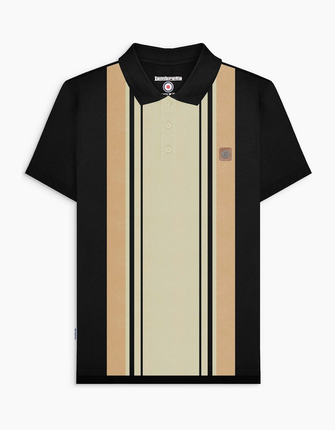 Lambretta Mens Classic Polo Short Sleeve Polo Shirt, 2 of 1