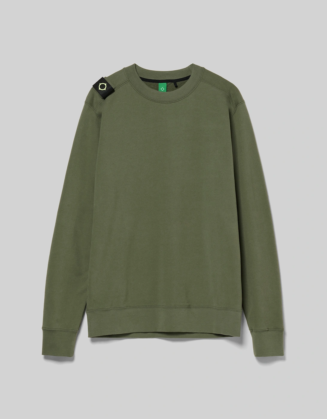 Ma.Strum Ma.Strum Men's Mastrum Crew Neck Sweatshirt - Bronze Green