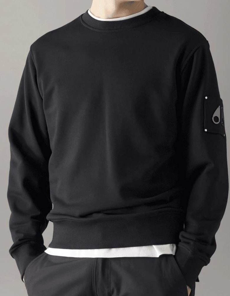 Hartsfield Crew Neck Cement Black Cargo Tracksuit